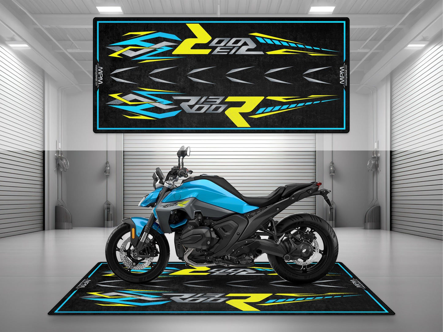 MPM Motorcycle Mat for BMW R1300 R - MM4184 - Howling Moto