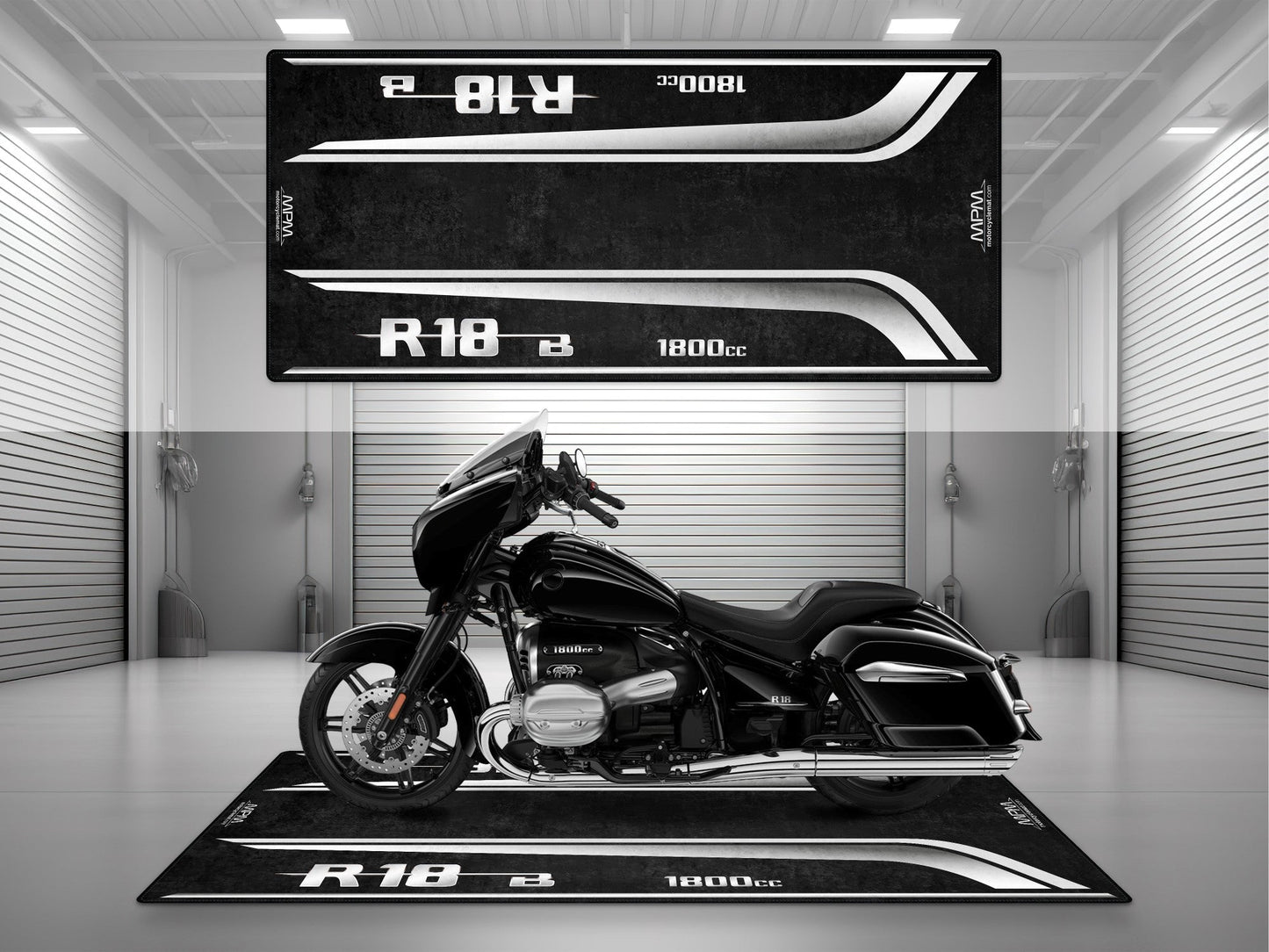 MPM Motorcycle Mat for BMW R18 B - MM4187 - Howling Moto