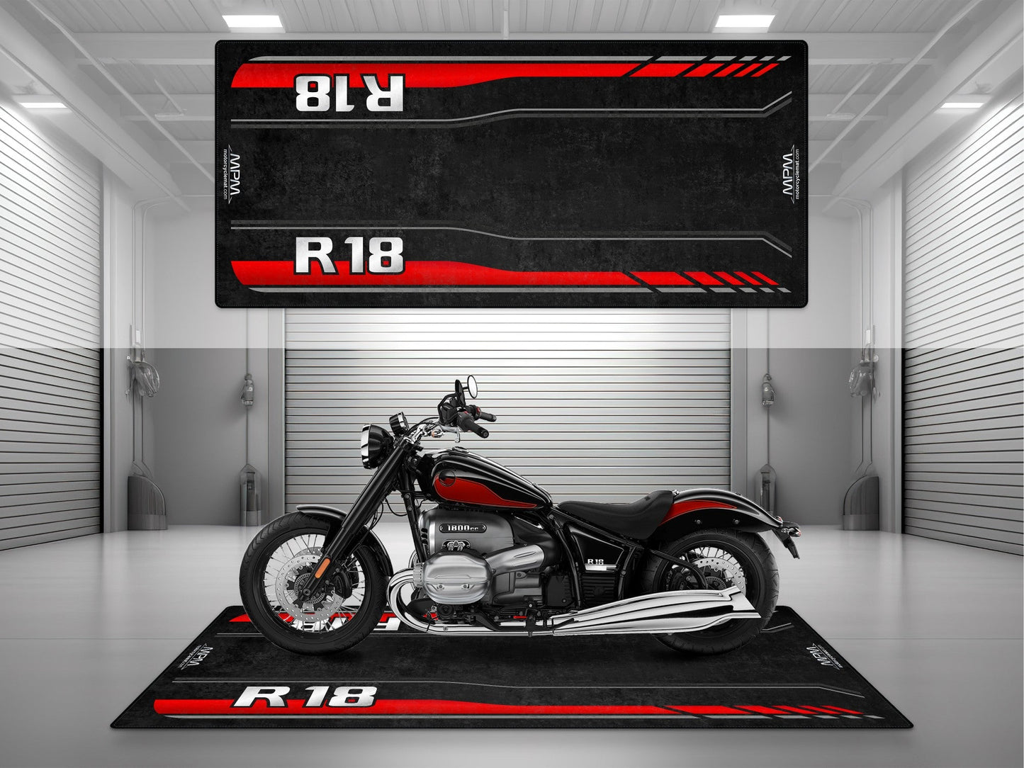 MPM Motorcycle Mat for BMW R18 - MM7288 - Howling Moto