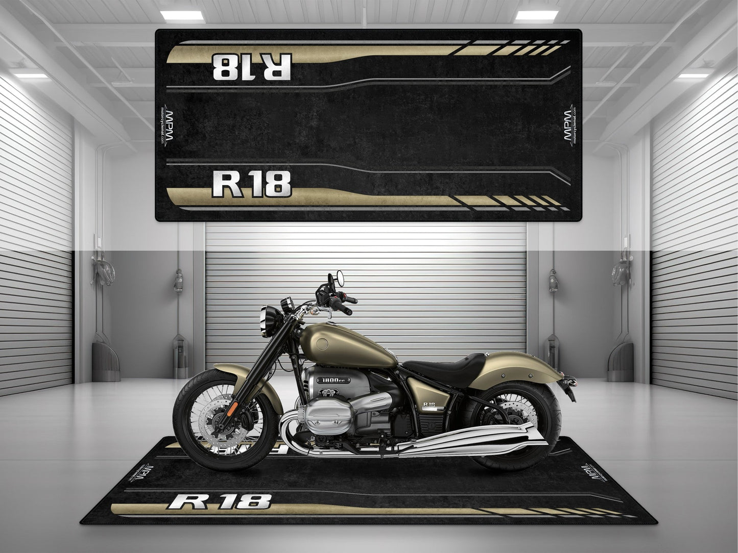 MPM Motorcycle Mat for BMW R18 - MM7288 - Howling Moto