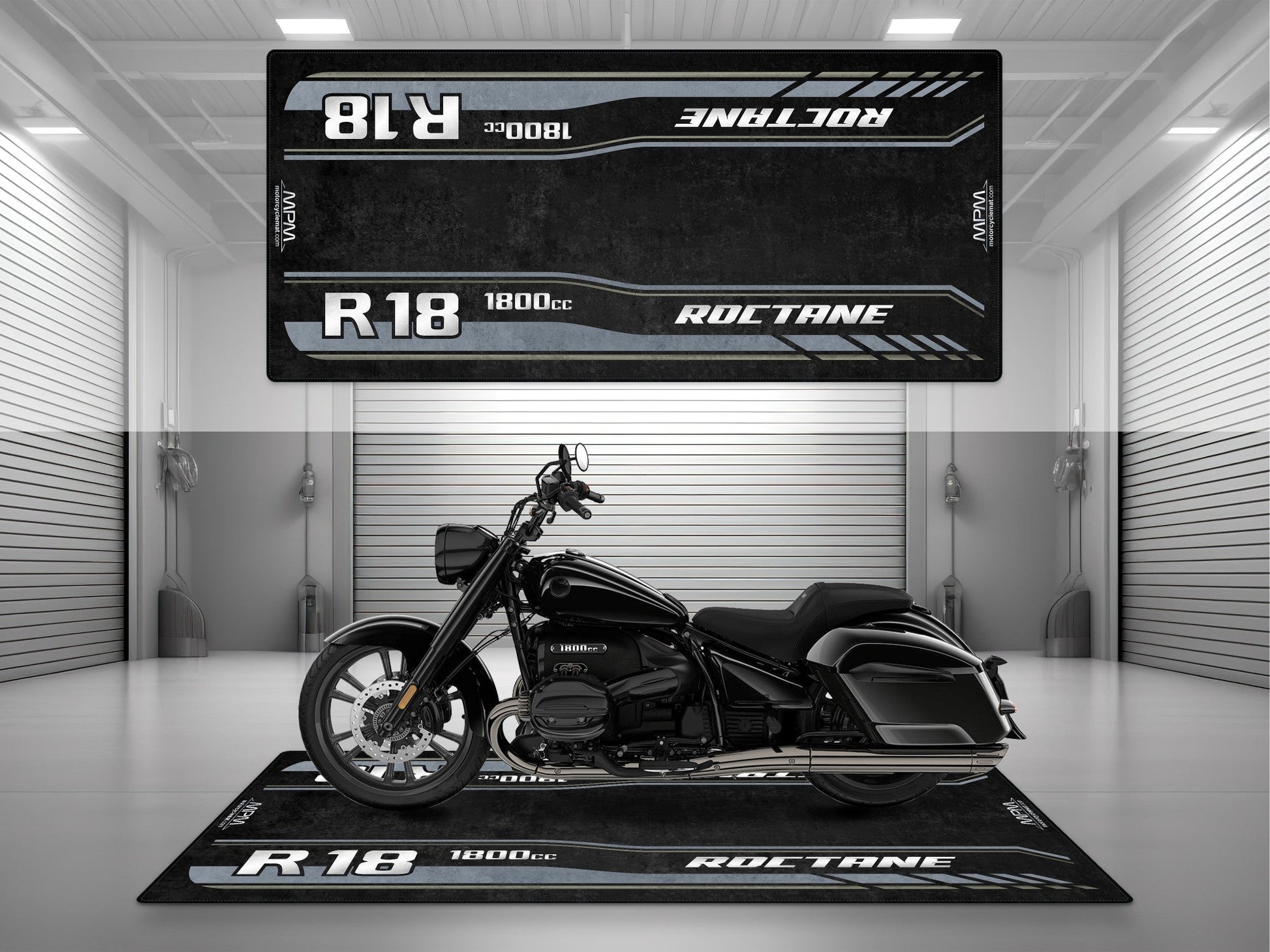 MPM Motorcycle Mat for BMW R18 Roctane - MM4186 - Howling Moto