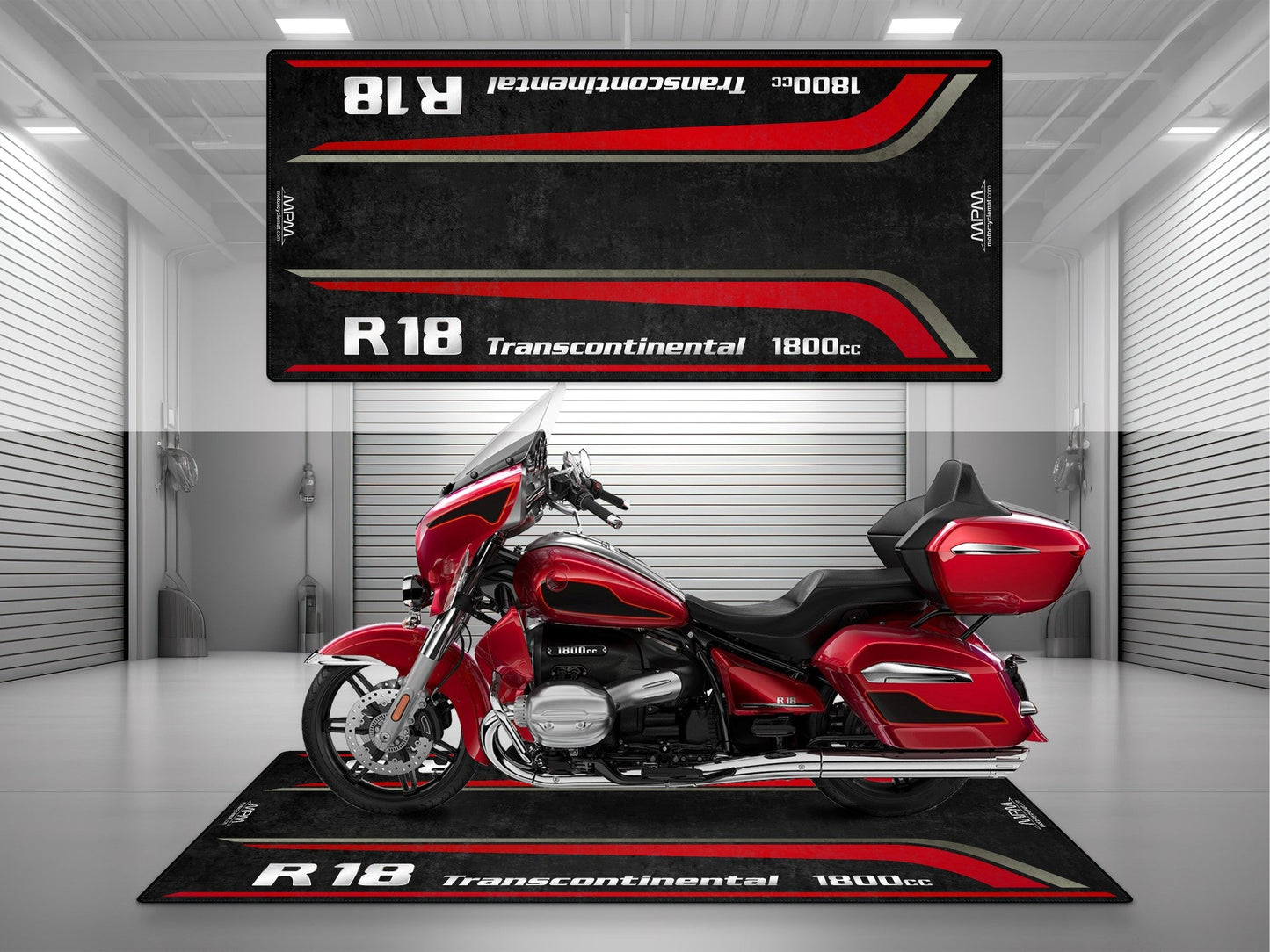 MPM Motorcycle Mat for BMW R18 Transcontinental - MM4188 - Howling Moto