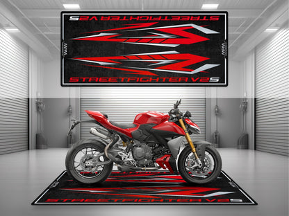 MPM Motorcycle Mat for Ducati Streetfighter V2 S - MM4202 - Howling Moto