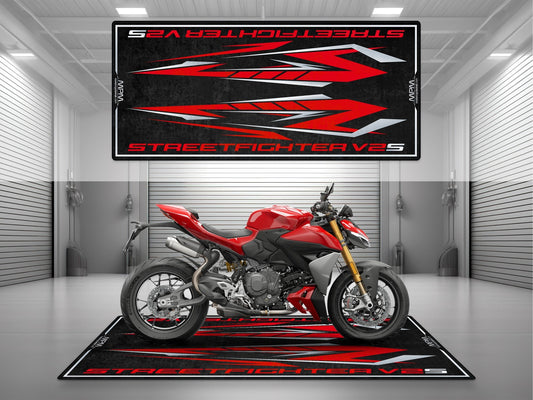 MPM Motorcycle Mat for Ducati Streetfighter V2 S - MM4202 - Howling Moto