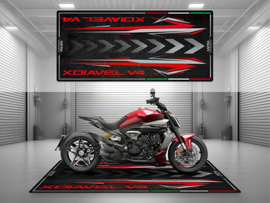 MPM Motorcycle Mat for Ducati XDiavel V4 - MM4201 - Howling Moto
