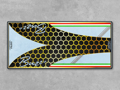 MPM Motorcycle Mat for Vespa Buzzz Design - U1101 - Howling Moto