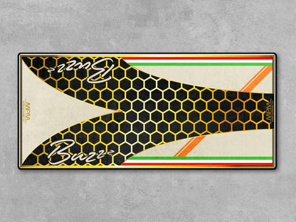 MPM Motorcycle Mat for Vespa Buzzz Design - U1101 - Howling Moto