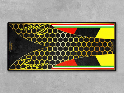 MPM Motorcycle Mat for Vespa Buzzz Design - U1101 - Howling Moto