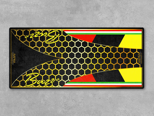 MPM Motorcycle Mat for Vespa Buzzz Design - U1101 - Howling Moto
