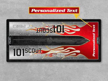 MPM Motorcycle Mat for Indian 101 Scout Bobber - U303 - Howling Moto