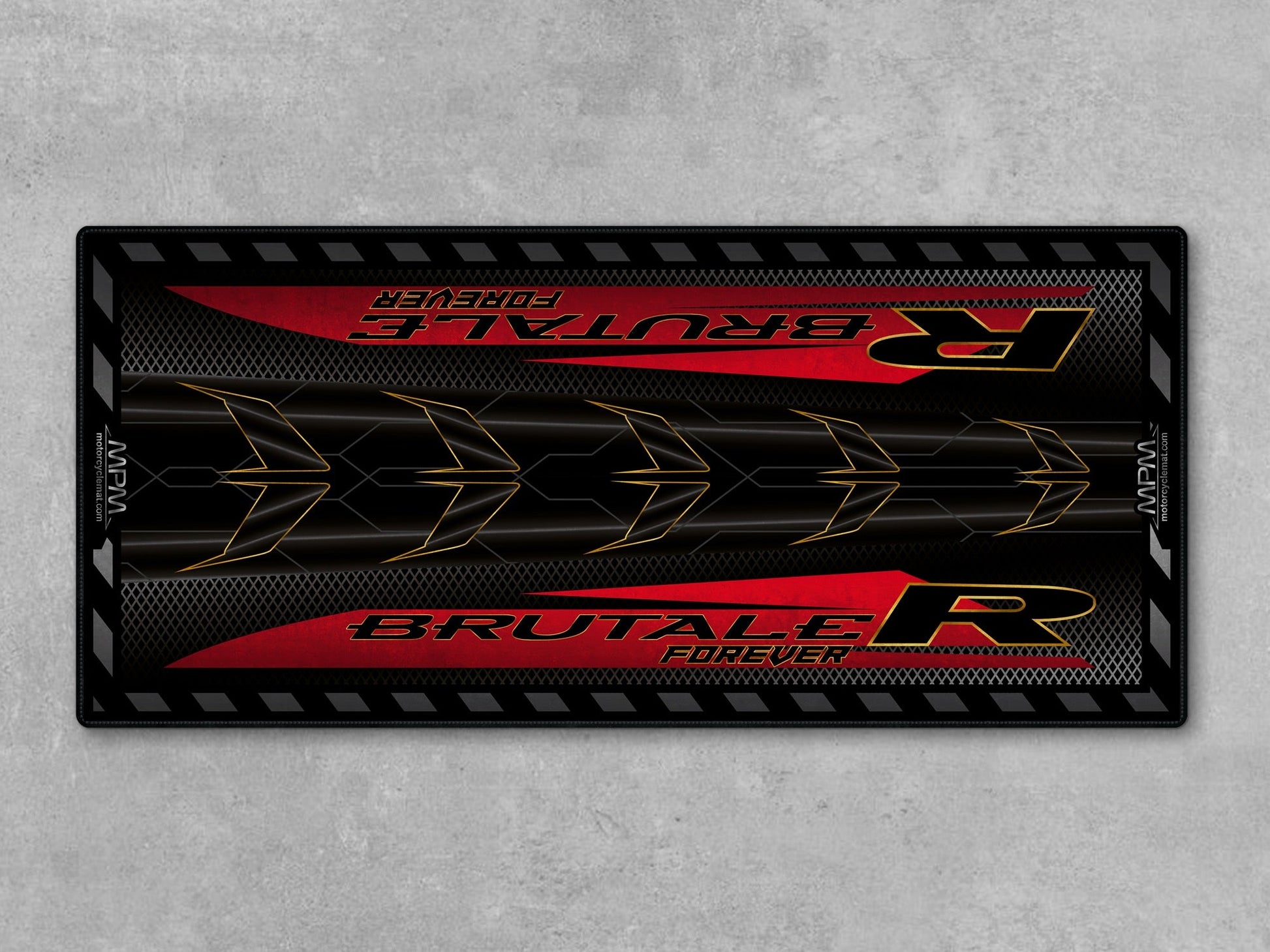 MPM Motorcycle Mat for MV Agusta Brutale R - U1503 - Howling Moto