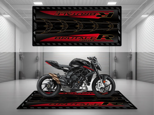 MPM Motorcycle Mat for MV Agusta Brutale R - U1503 - Howling Moto