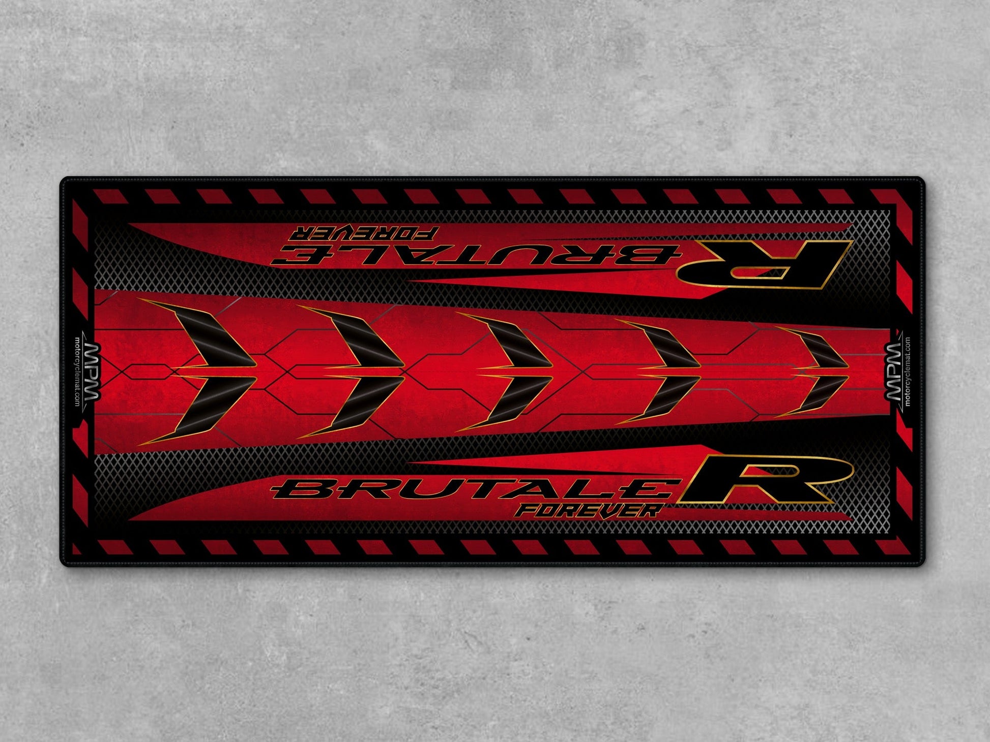 MPM Motorcycle Mat for MV Agusta Brutale R - U1503 - Howling Moto
