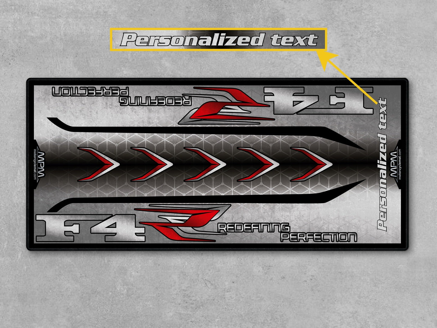 MPM Motorcycle Mat for MV Agusta F4 - U1502 - Howling Moto