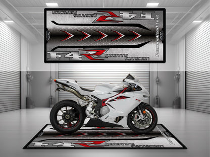 MPM Motorcycle Mat for MV Agusta F4 - U1502 - Howling Moto