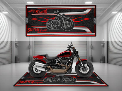 MPM Motorcycle Mat for American Motorcycles - U1203 - Howling Moto