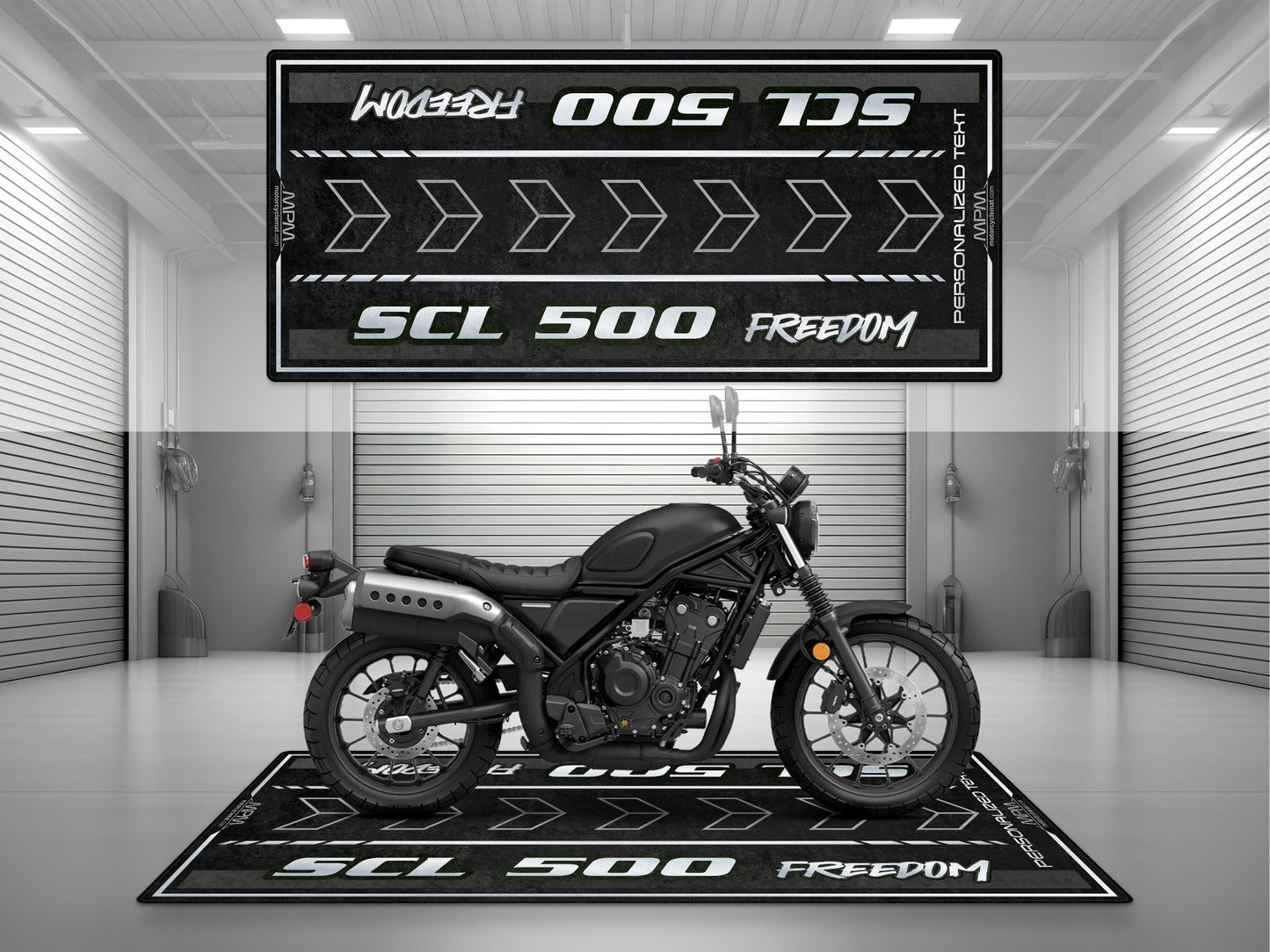 MPM Motorcycle Mat for Honda SCL500 - MM7448 - Howling Moto