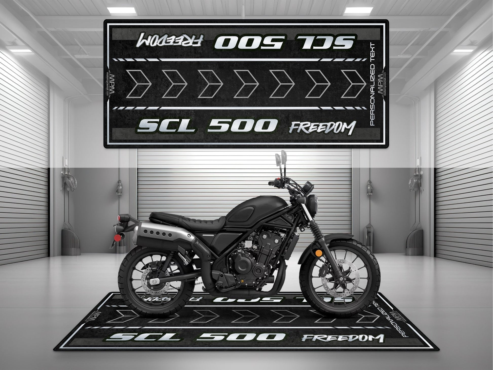 MPM Motorcycle Mat for Honda SCL500 - MM7448 - Howling Moto