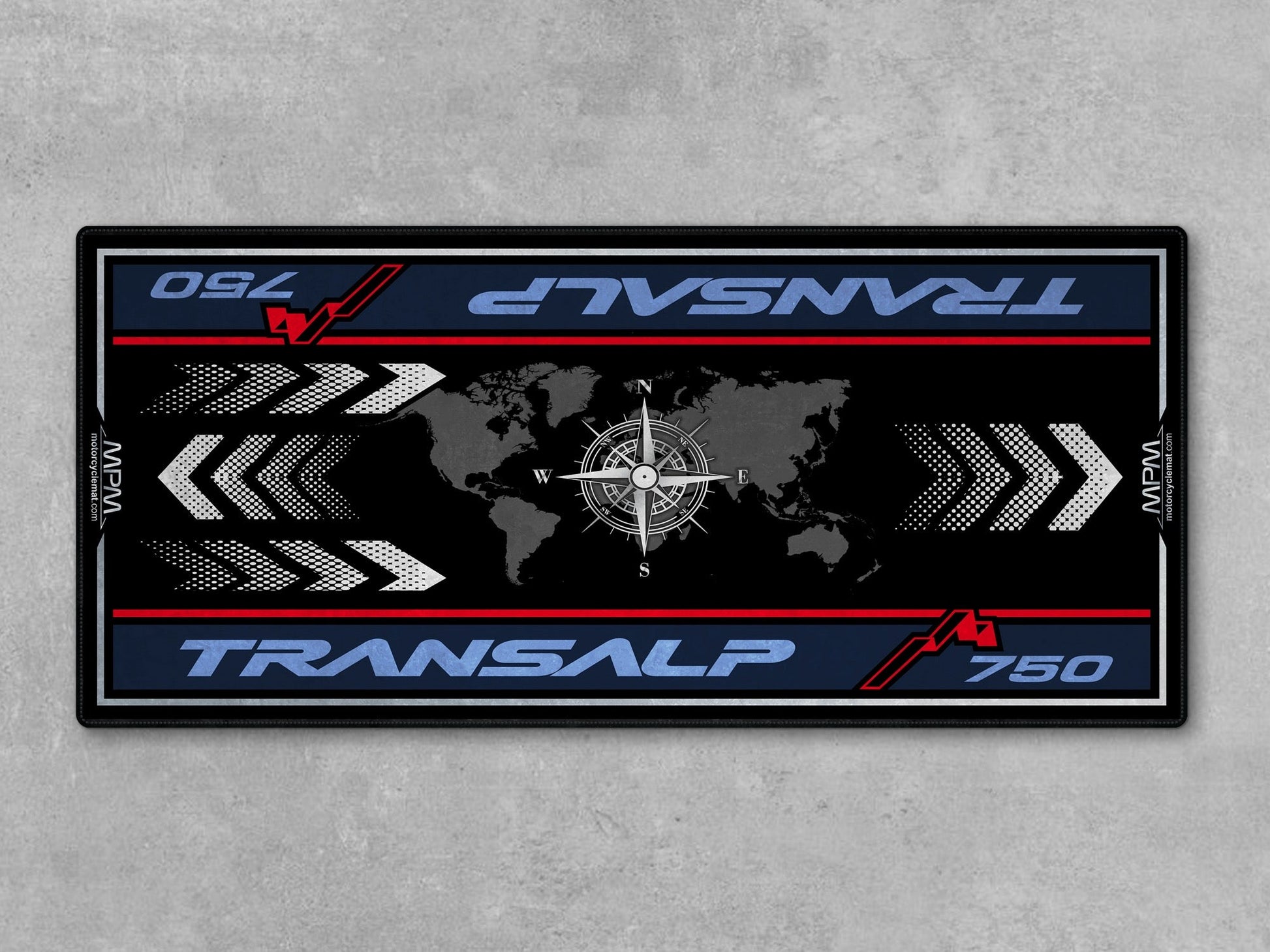 MPM Motorcycle Mat for Honda Transalp 750 - MM7453 - Howling Moto