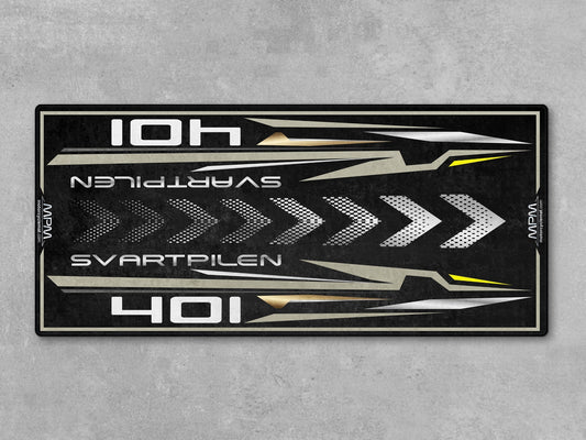 MPM Motorcycle Mat for Husqvarna Svartpilen 401 - MM4217 - Howling Moto