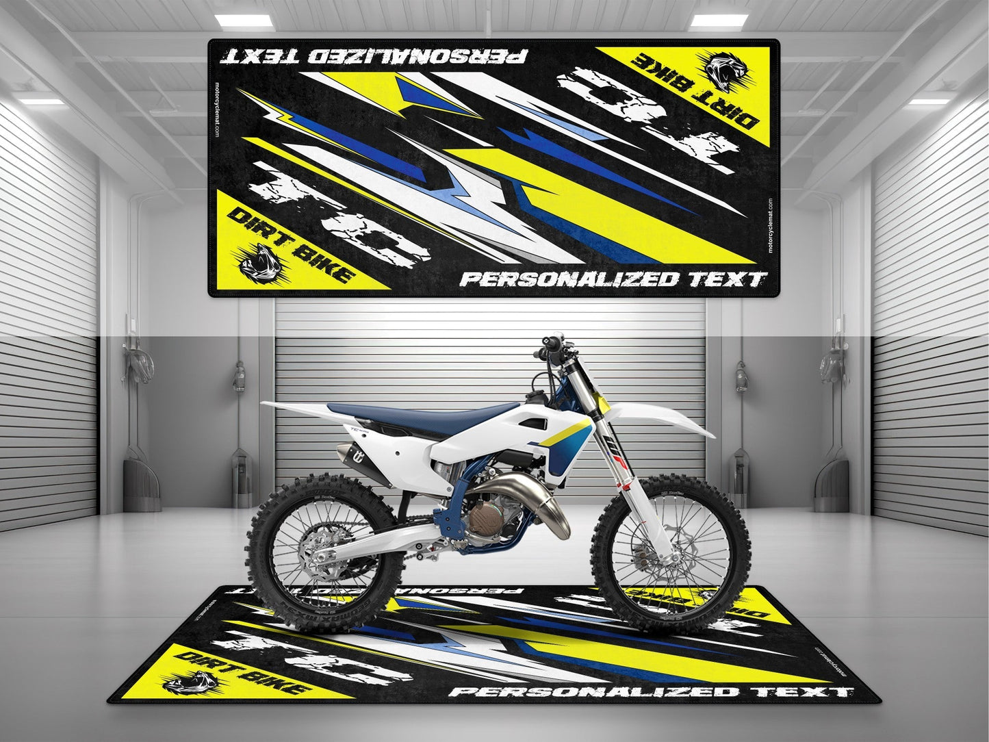 MPM Motorcycle Mat for Husqvarna TC 125 & TC 250 - MM4219 - Howling Moto