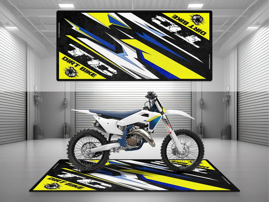 MPM Motorcycle Mat for Husqvarna TC 125 & TC 250 - MM4219 - Howling Moto