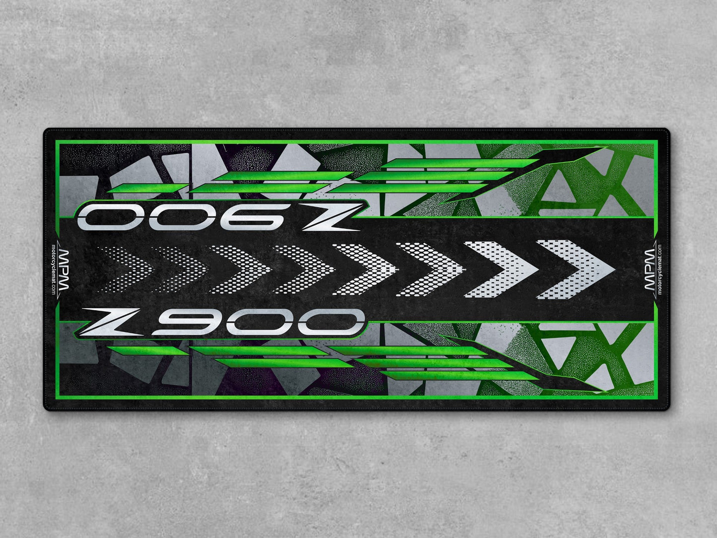MPM Motorcycle Mat for Kawasaki Z900 - U203 - Howling Moto