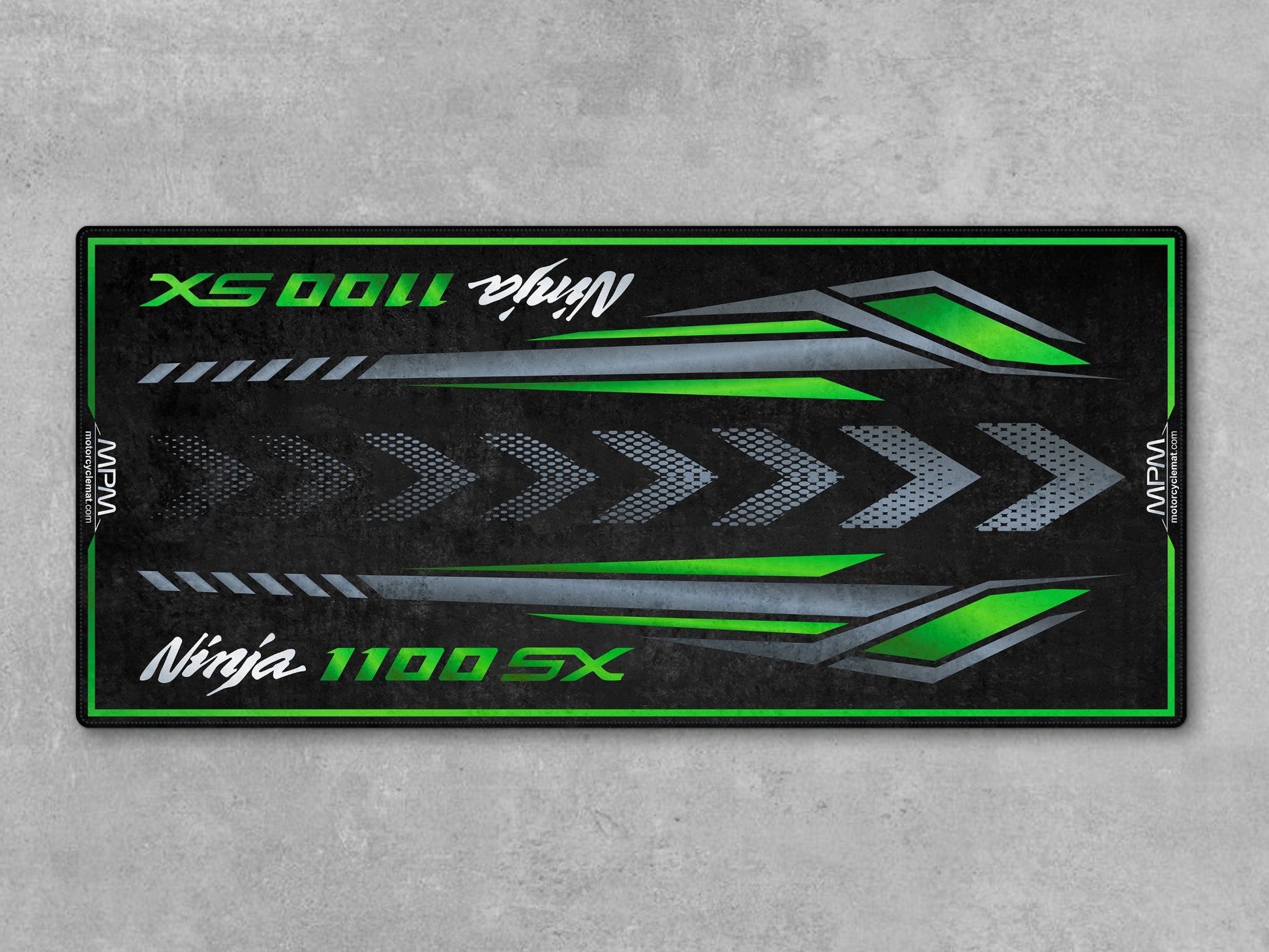 MPM Motorcycle Mat for Kawasaki Ninja 1100 SX - MM4228 - Howling Moto