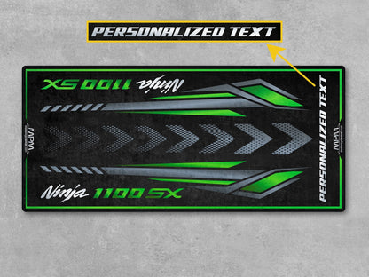 MPM Motorcycle Mat for Kawasaki Ninja 1100 SX - MM4228 - Howling Moto
