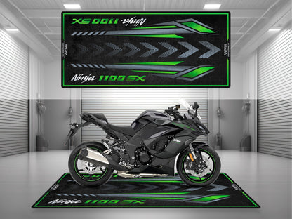 MPM Motorcycle Mat for Kawasaki Ninja 1100 SX - MM4228 - Howling Moto