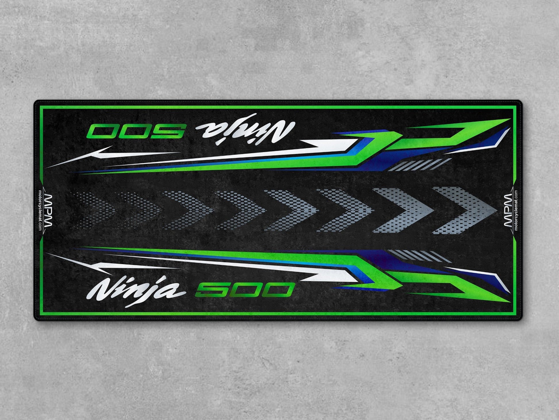 MPM Motorcycle Mat for Kawasaki Ninja 500 SE - MM4230 - Howling Moto