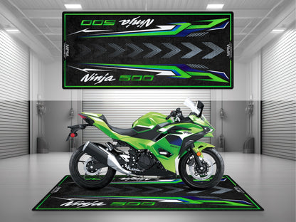 MPM Motorcycle Mat for Kawasaki Ninja 500 SE - MM4230 - Howling Moto