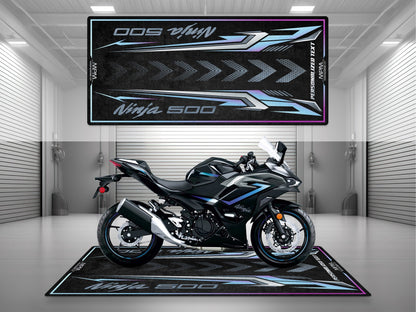 MPM Motorcycle Mat for Kawasaki Ninja 500 SE - MM4230 - Howling Moto