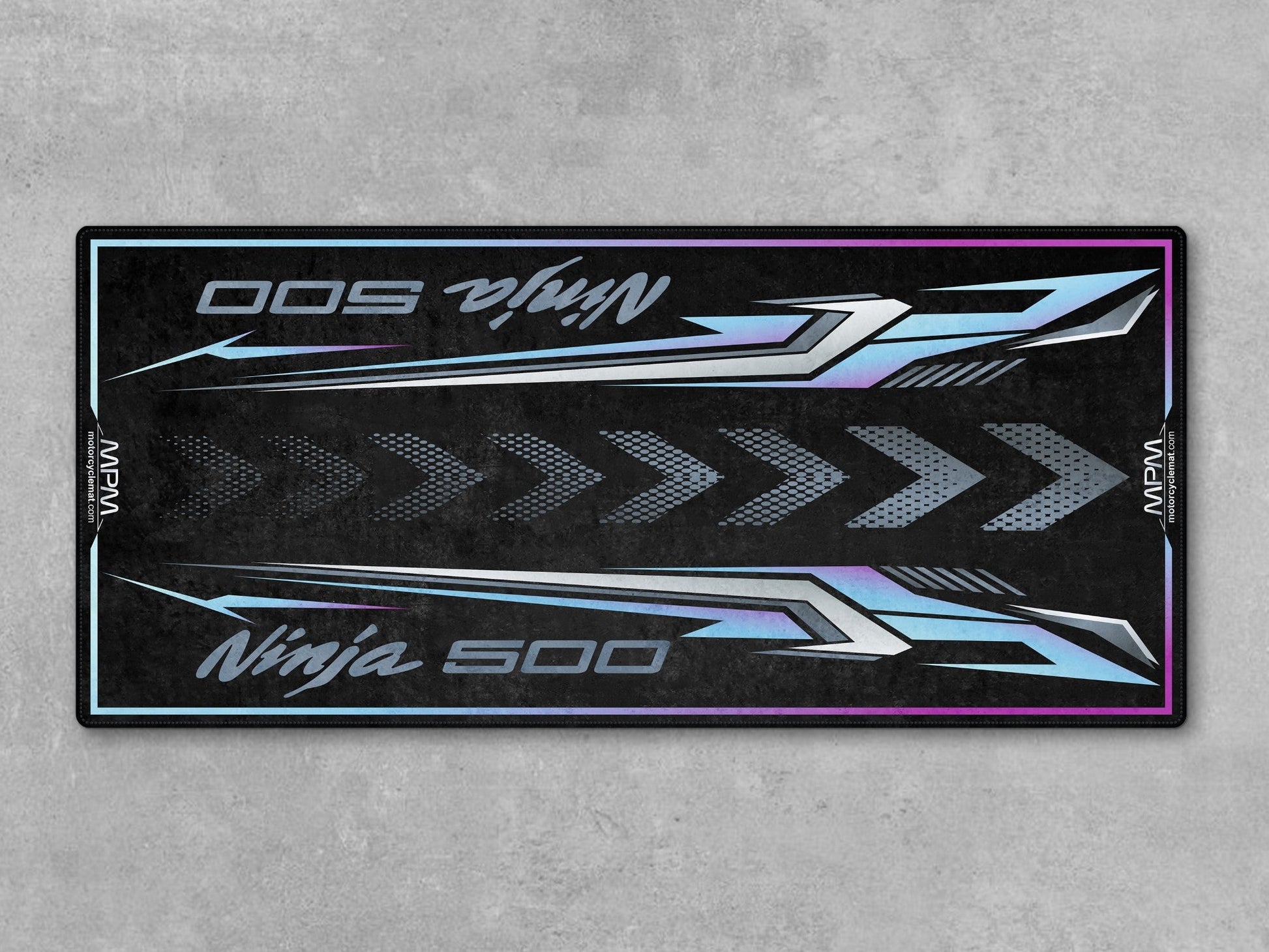 MPM Motorcycle Mat for Kawasaki Ninja 500 SE - MM4230 - Howling Moto
