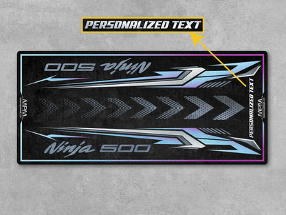 MPM Motorcycle Mat for Kawasaki Ninja 500 SE - MM4230 - Howling Moto