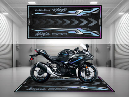 MPM Motorcycle Mat for Kawasaki Ninja 500 SE - MM4230 - Howling Moto