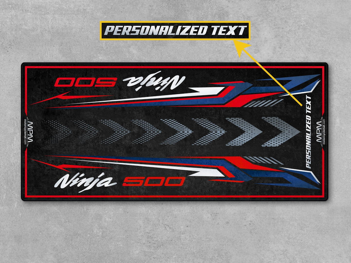 MPM Motorcycle Mat for Kawasaki Ninja 500 SE - MM4230 - Howling Moto