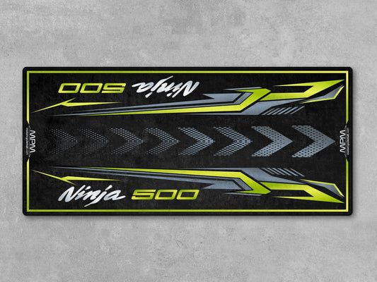 MPM Motorcycle Mat for Kawasaki Ninja 500 SE - MM4230 - Howling Moto