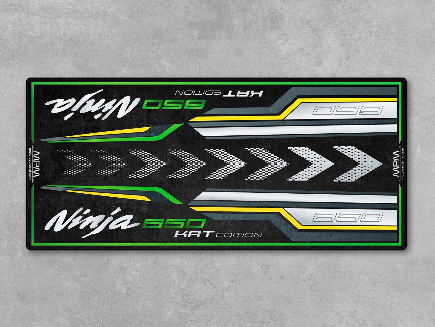 MPM Motorcycle Mat for Kawasaki Ninja 650 KRT Edition - MM7389 - Howling Moto