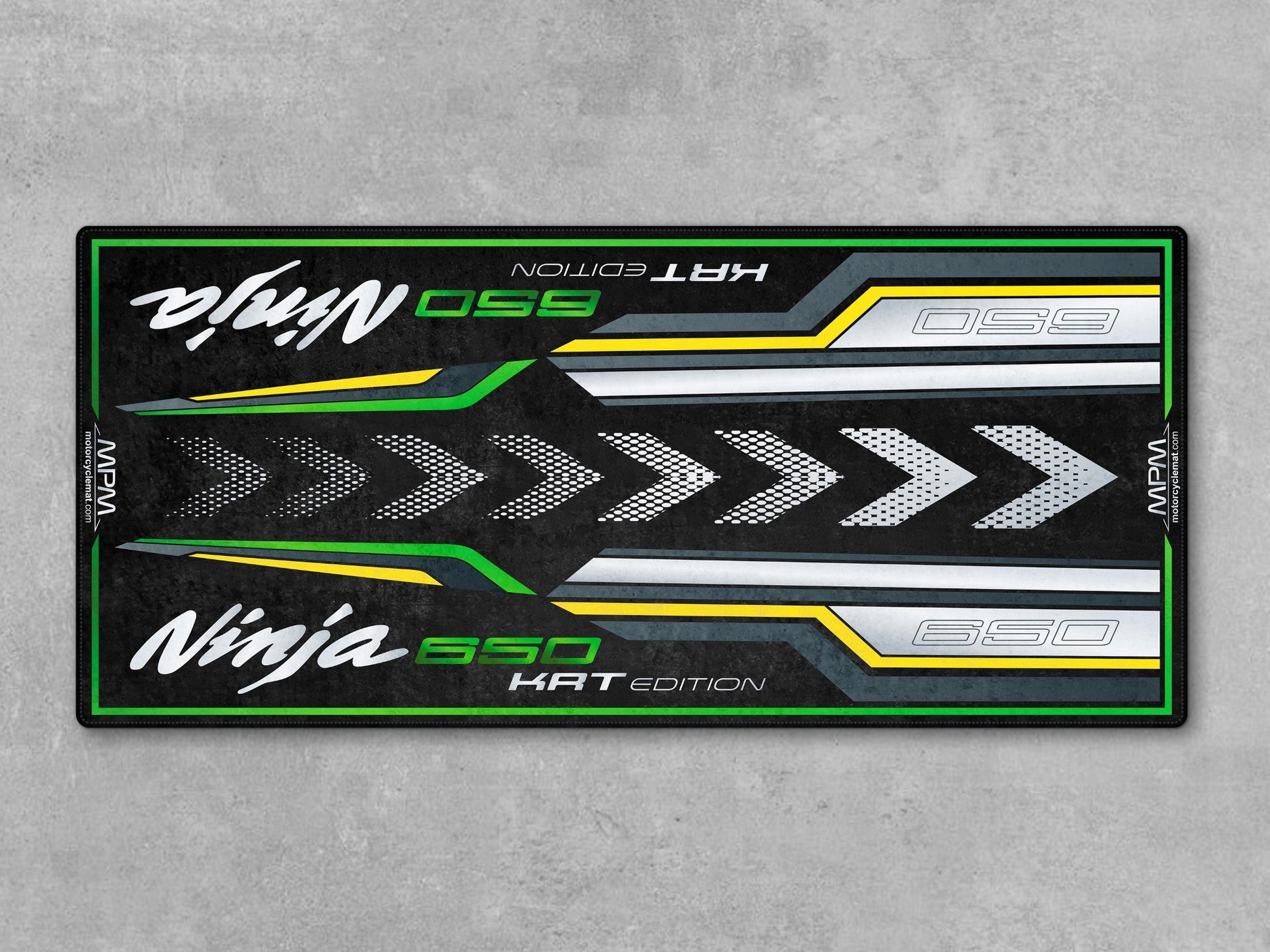 MPM Motorcycle Mat for Kawasaki Ninja 650 KRT Edition - MM7389 - Howling Moto