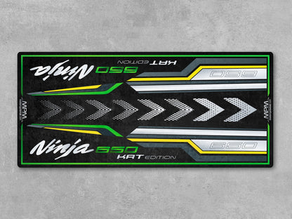 MPM Motorcycle Mat for Kawasaki Ninja 650 KRT Edition - MM7389 - Howling Moto