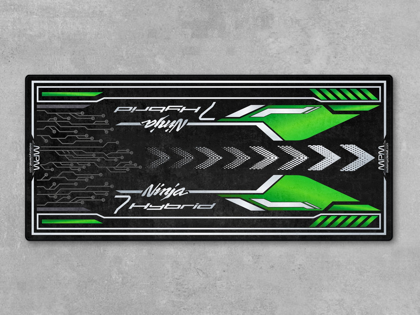 MPM Motorcycle Mat for Kawasaki Ninja 7 Hybrid - MM4229 - Howling Moto