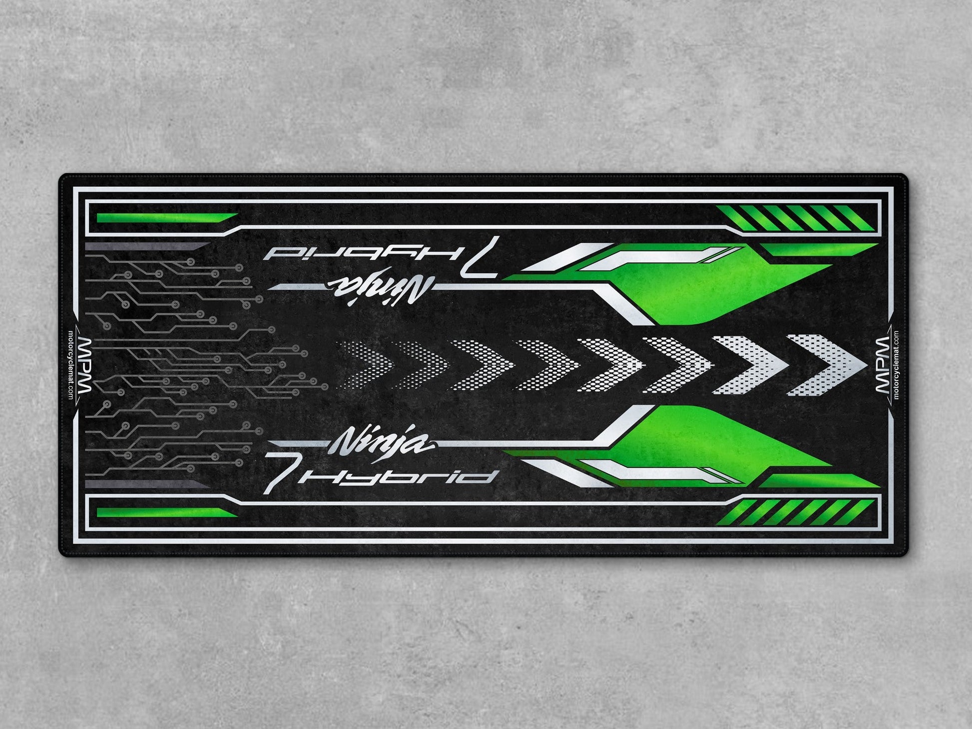 MPM Motorcycle Mat for Kawasaki Ninja 7 Hybrid - MM4229 - Howling Moto