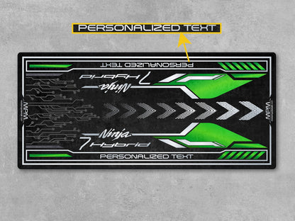 MPM Motorcycle Mat for Kawasaki Ninja 7 Hybrid - MM4229 - Howling Moto