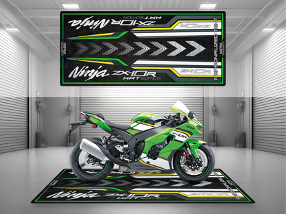 MPM Motorcycle Mat for Kawasaki Ninja ZX-10R KRT Edition - MM7399 - Howling Moto