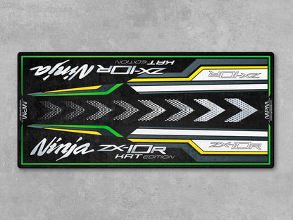 MPM Motorcycle Mat for Kawasaki Ninja ZX-10R KRT Edition - MM7399 - Howling Moto