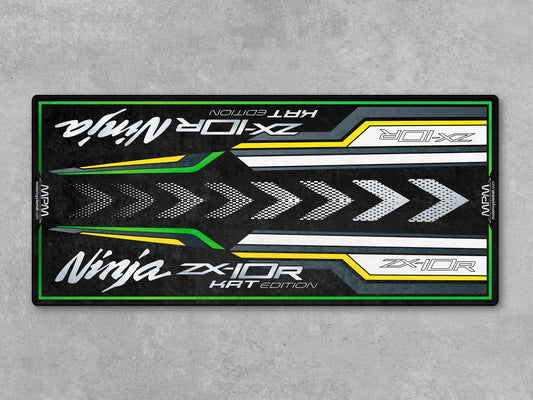 MPM Motorcycle Mat for Kawasaki Ninja ZX-10R KRT Edition - MM7399 - Howling Moto