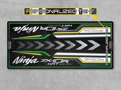 MPM Motorcycle Mat for Kawasaki Ninja ZX-10R KRT Edition - MM7399 - Howling Moto