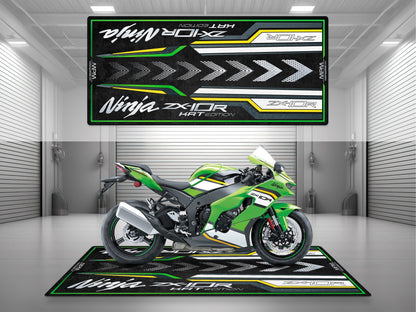 MPM Motorcycle Mat for Kawasaki Ninja ZX-10R KRT Edition - MM7399 - Howling Moto