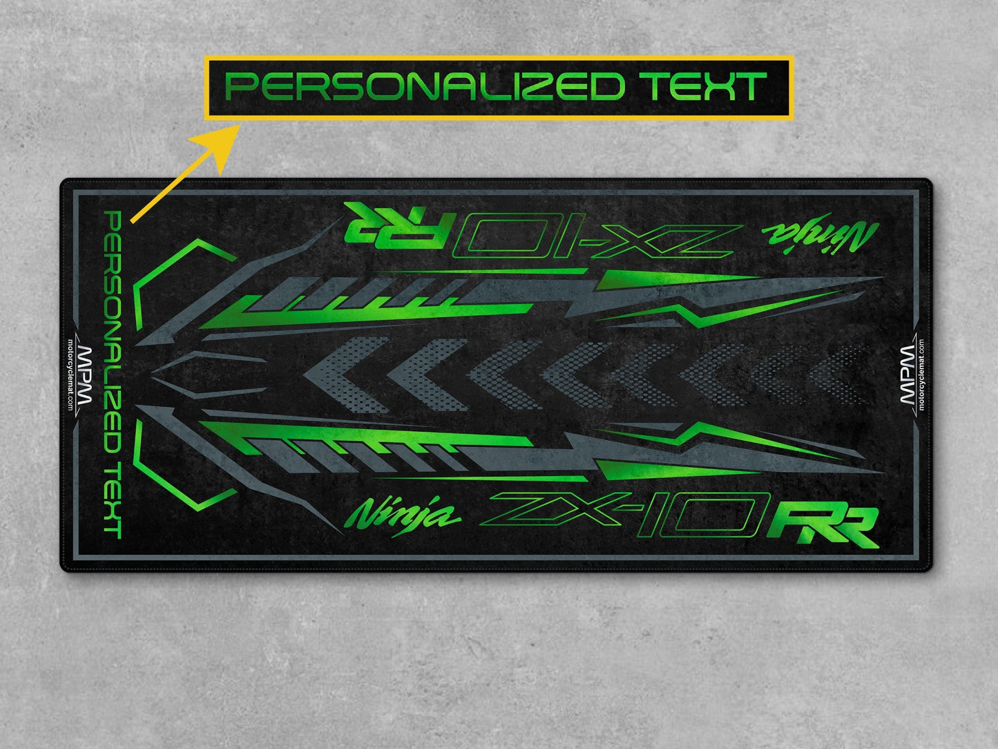 MPM Motorcycle Mat for Kawasaki Ninja ZX-10RR 2024 - MM7401 - Howling Moto